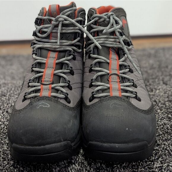 Simms Men's Gray and Black Hiking Boots - Picture 2 of 13